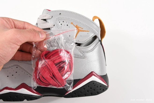 Rep LUCY Reflective Jordan Air 7 Cardinal BV6281-006 0820